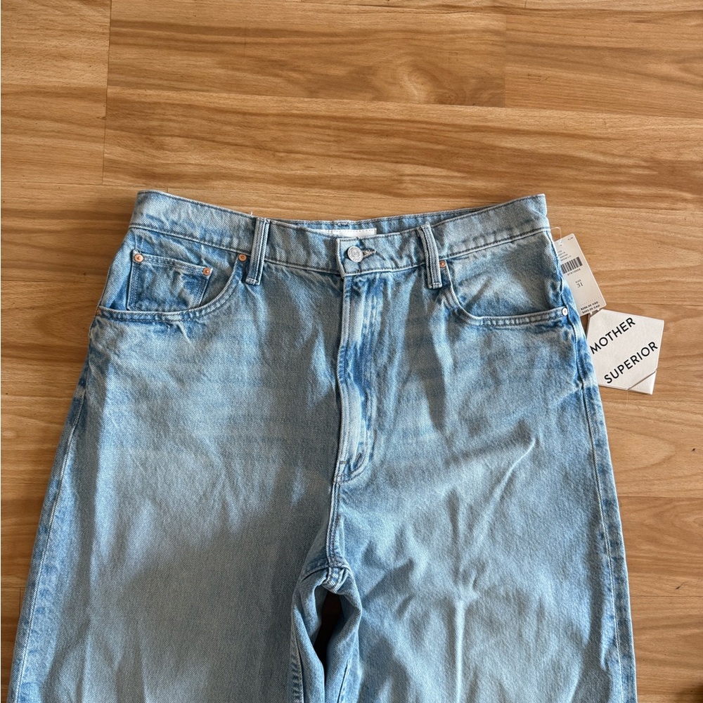 NWT Awesome Mother High Waisted Spinner Zip Sneak Chew in We Bounced - Size 31 - Picture 5 of 15